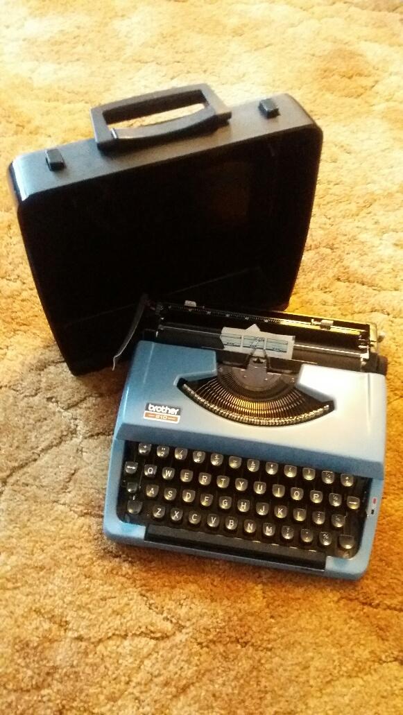 Preview of the first image of BROTHER MODEL 210 PORTABLE TYPEWRITER.