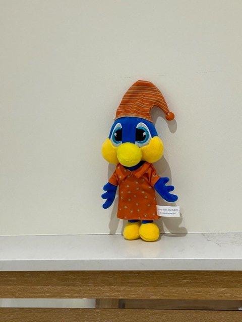 Preview of the first image of PARROT SOFT TOY BRAND NEW INFANTOYS RRP £20 EXOTIC UNISEX SP.