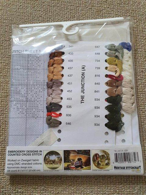 Image 2 of John Clayton Collection Cross Stitch Kit The Junction New