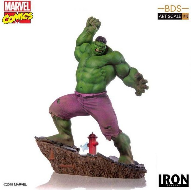 Preview of the first image of Iron Studios Marvel Hulk Art Scale 1:10 BDS Statue.