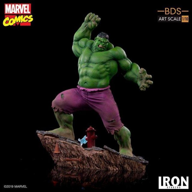 Image 2 of Iron Studios Marvel Hulk Art Scale 1:10 BDS Statue