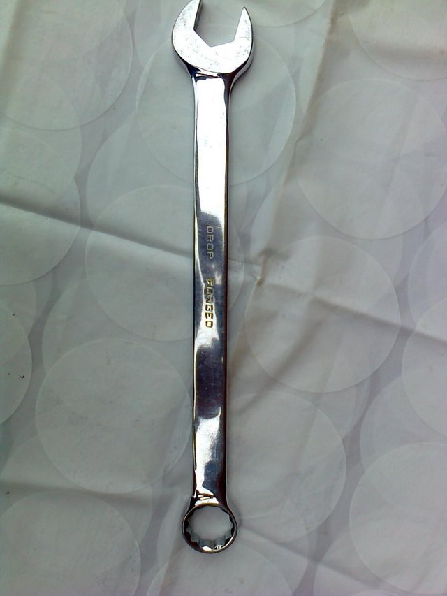 Preview of the first image of Spanner, New, Unused, Combination spanner, 32, 17 1/2 inches.