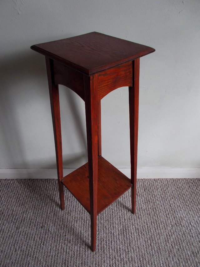 Preview of the first image of Rosewood Torchere plant stand Shabby Chic project.