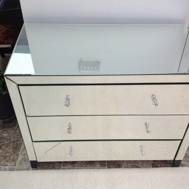 Image 2 of John Lewis Astoria Chest Of Drawers Mirror H81 x W100 x D53