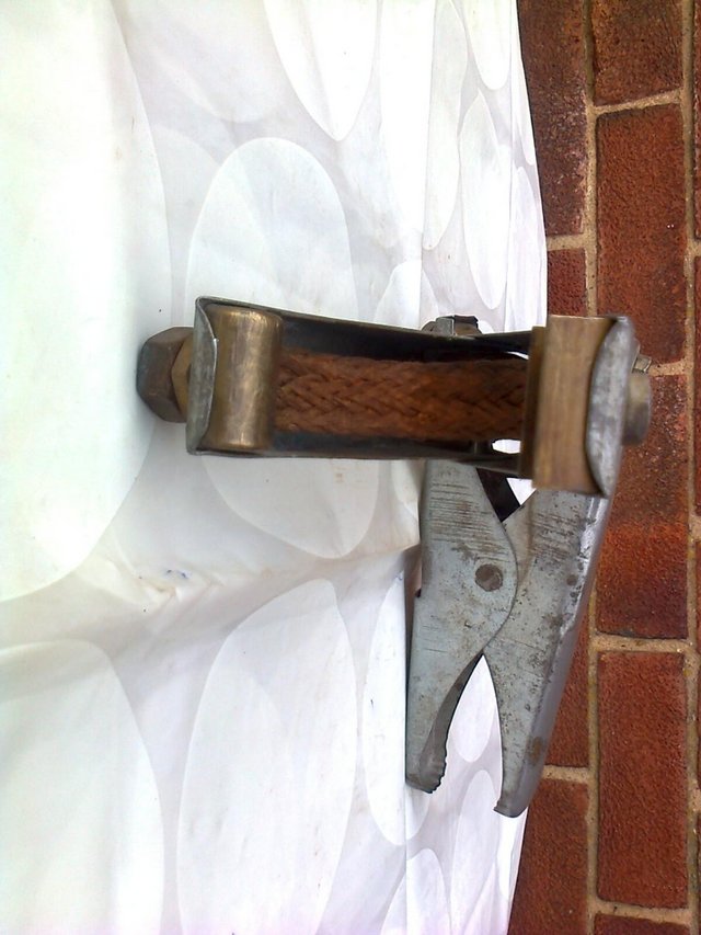 Preview of the first image of Crocodile/Earthing Industrial Clamps, 8 1/2 inches long, £10.