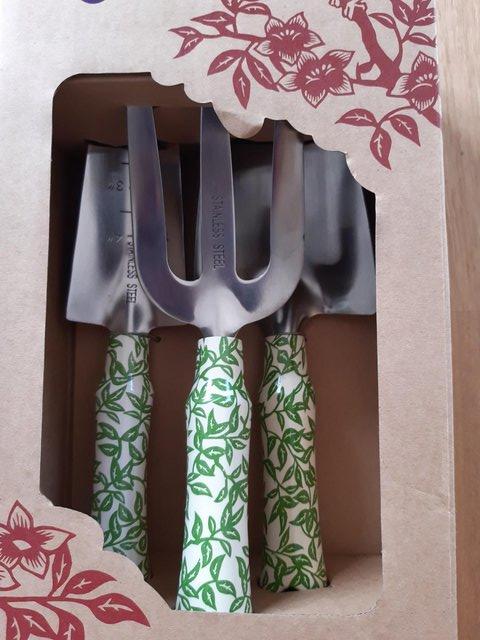 Image 2 of TROWELS AND FORK SET IN UNOPENED BOX