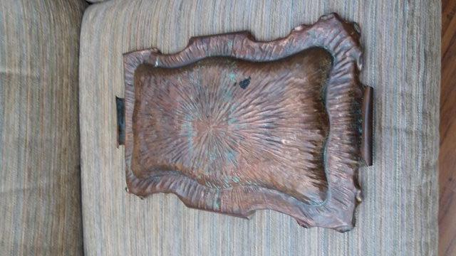 Image 2 of VINTGE ARTS AND CRAFTS TRAY FOR SALE