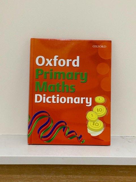 Preview of the first image of OXFORD PRIMARY MATHS DICTIONARY - PETER PATILLA. AGE 7+.BNEW.