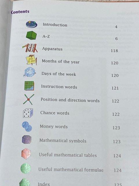 Image 8 of OXFORD PRIMARY MATHS DICTIONARY - PETER PATILLA. AGE 7+.BNEW