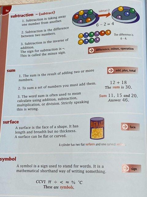 Image 17 of OXFORD PRIMARY MATHS DICTIONARY - PETER PATILLA. AGE 7+.BNEW