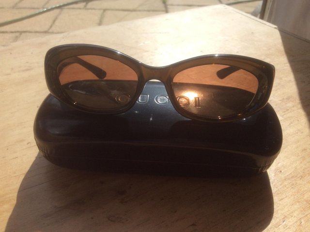 Preview of the first image of Genuine Authentic Vintage Gucci Sunglasses.
