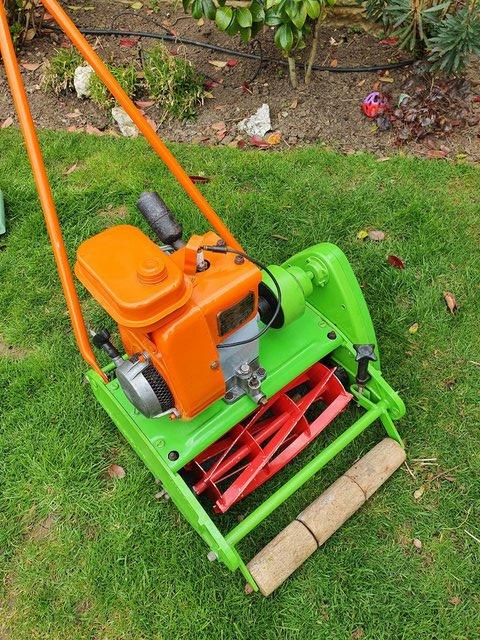 Preview of the first image of Suffolk Punch Lawnmower for Spares or Repair.