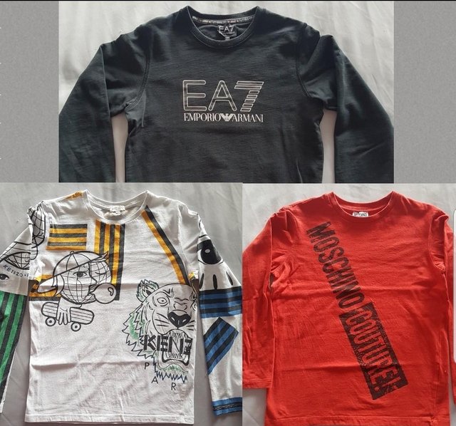 Image 3 of Boys' designer clothes bundle - age 12 (KENZO, EA7 & MORE)