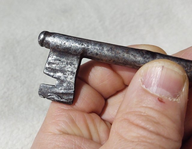 Preview of the first image of A Large Antique Key.