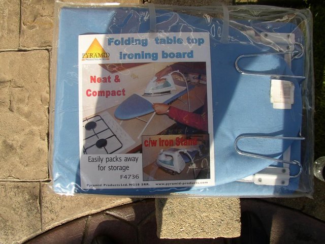 Image 2 of FOLDING TABLETOP IRONING BOARD