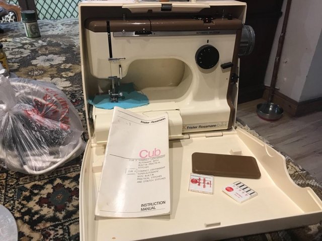Preview of the first image of Fritter Rossmann cub 4 sewing machine.