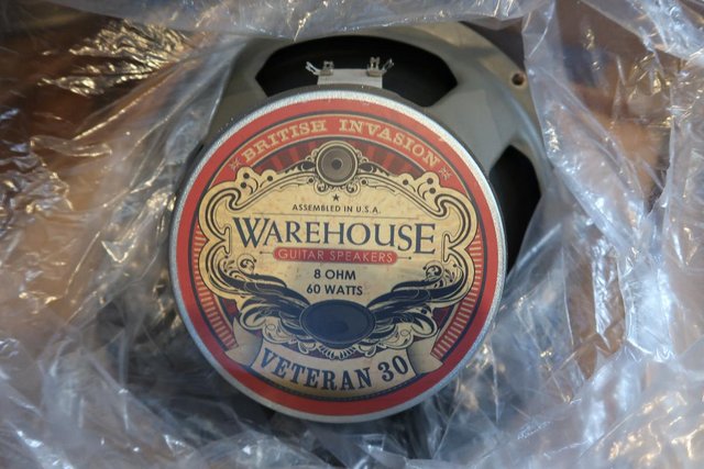 Preview of the first image of Brand New Warehouse 12 inch 8ohm Veteran 30 Speaker.