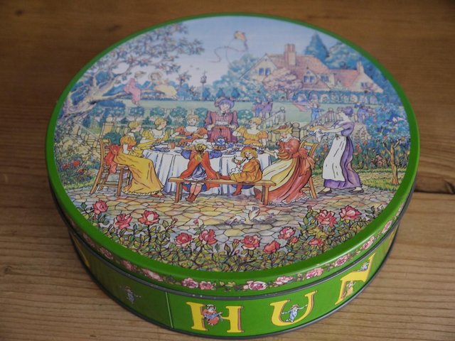 Preview of the first image of Huntley and Palmers Famous and Rare 1980 ‘Rude' Biscuit Tin.