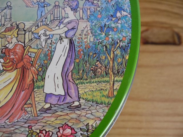 Image 2 of Huntley and Palmers Famous and Rare 1980 ‘Rude' Biscuit Tin