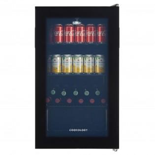 Preview of the first image of COOKOLOGY 48CM UNDERCOUNTER BLACK DRINKS COOLER- STYLISH-NEW.