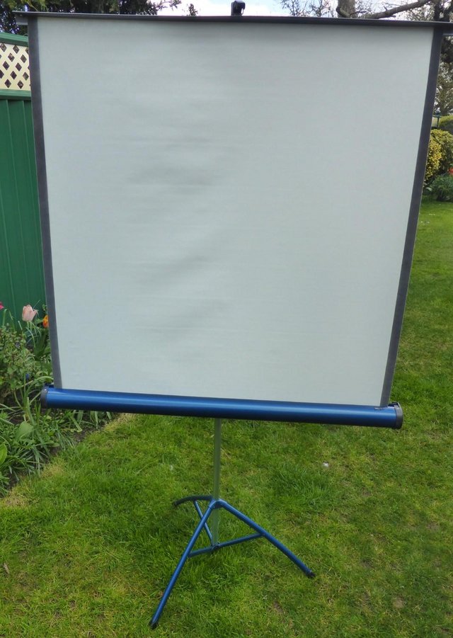 Preview of the first image of PROJECTOR SCREEN AS NEW HARDLY USED.