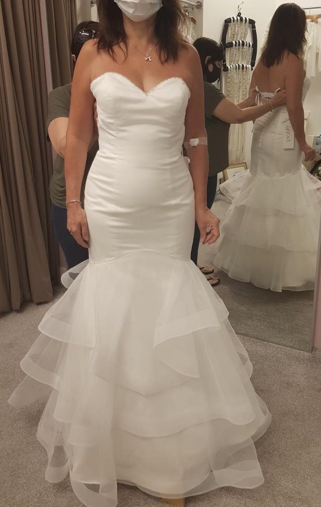 Image 3 of Adore Brides Wedding Dress Size 10 NEW