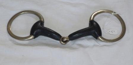 Preview of the first image of RUBBER COVERED EGGBUTT SNAFFLE 5".