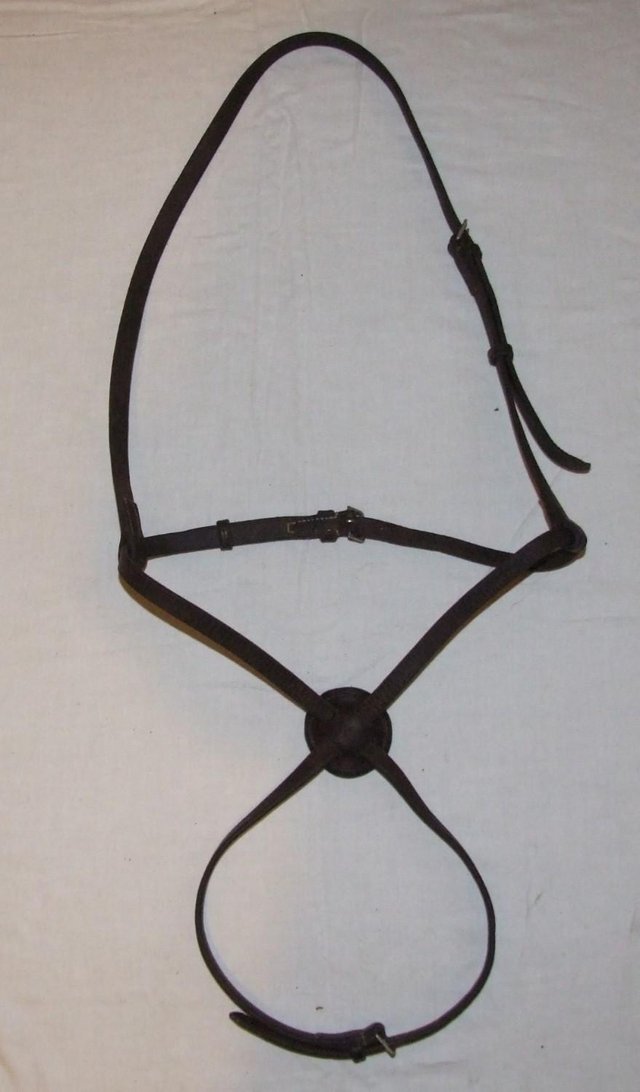Preview of the first image of FULL SIZE BROWN GRACKLE NOSEBAND.