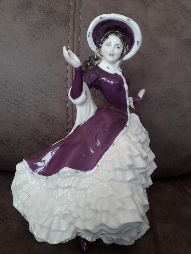 Preview of the first image of Royal Doulton Classics Christmas Day 2004 Figurine.