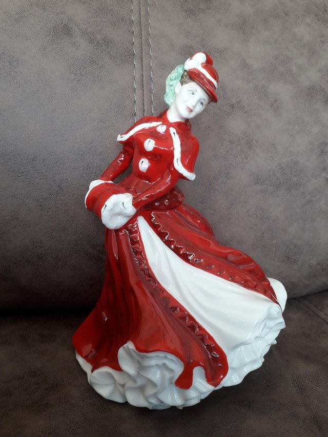 Preview of the first image of Royal Doulton Classics Christmas Day 2003 Figurine.