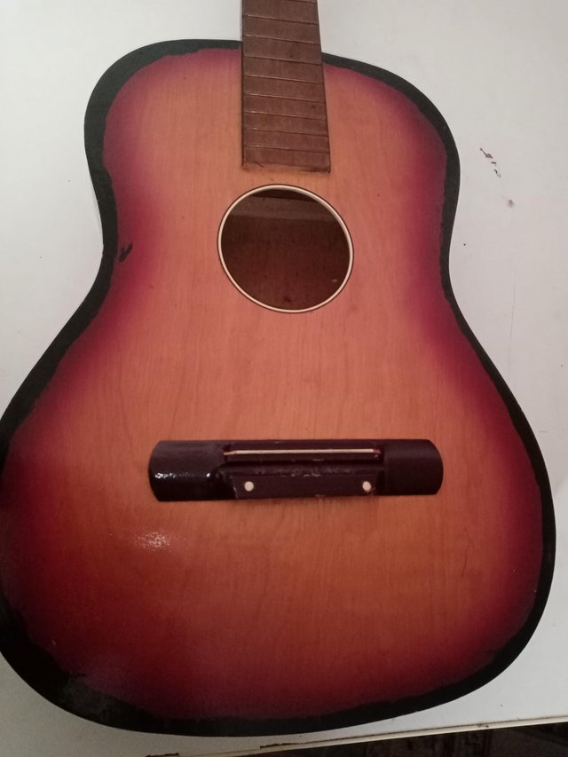 Preview of the first image of Quality Acuostic Guitar, maybe Spanish /Italian.