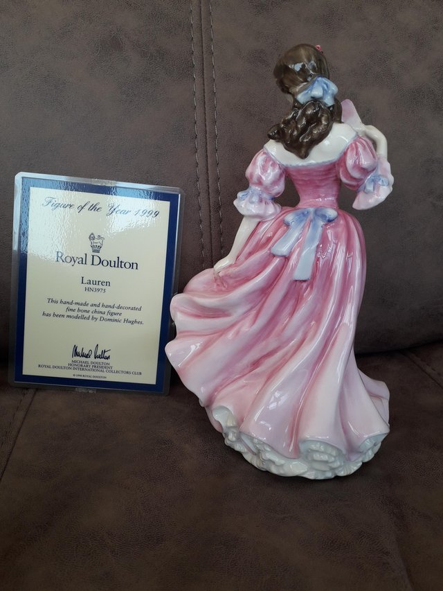 Image 2 of Royal Doulton Figure of the Year 1999 Lauren
