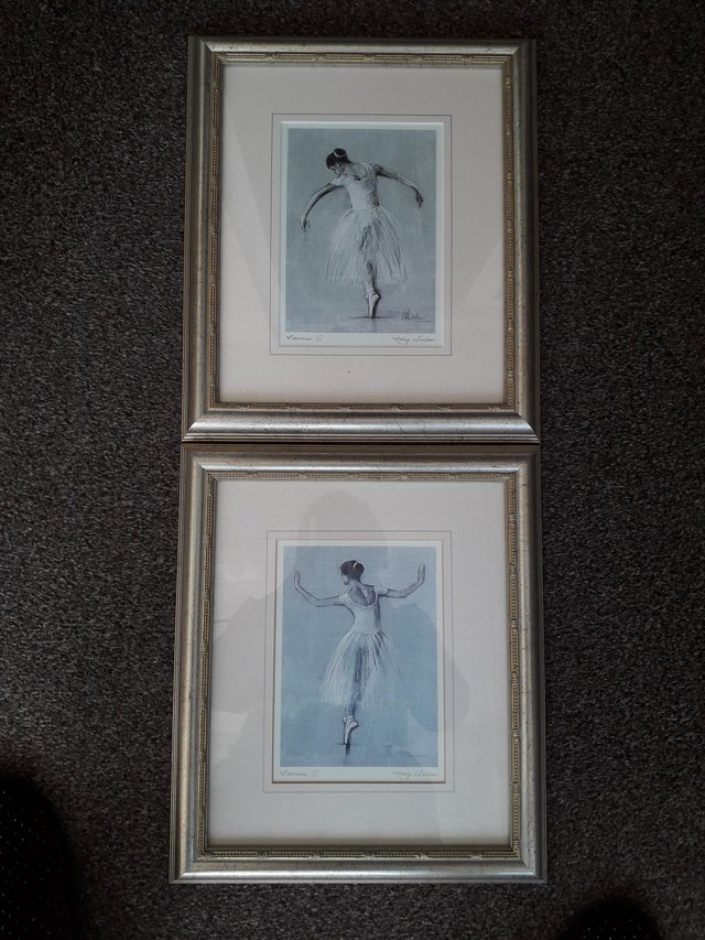 Image 2 of Set of 6 Mary Dulon Limited Edition Ballet Prints.