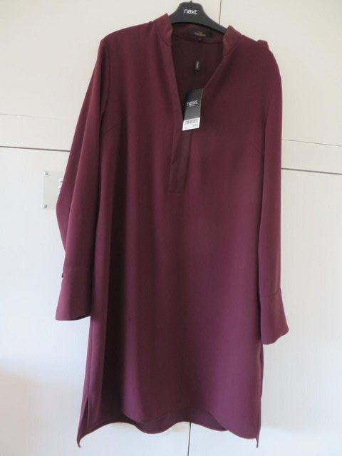 Preview of the first image of Next new burgundy dress immaculate.