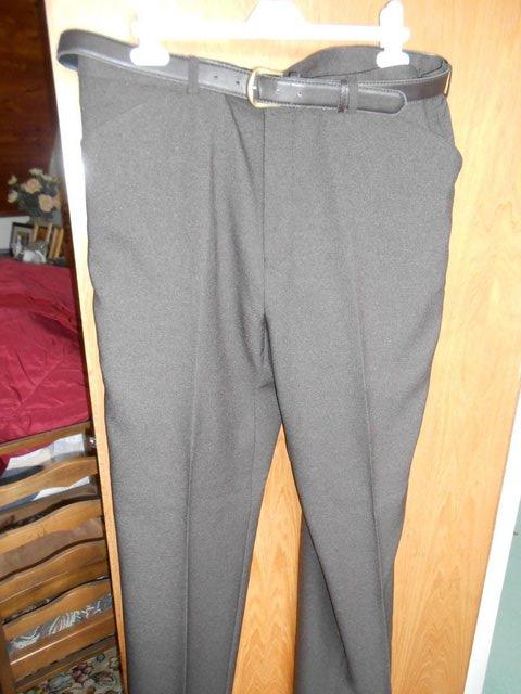 Image 2 of Men's  New Trousers  1pr navy  1pr brown