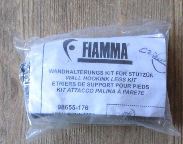 Image 2 of Fiamma Wall Leg bracket support kit