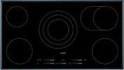 Preview of the first image of AEG 91CM BLACK ELECTRIC CERAMIC HOB-TOUCH CONTROL-BOOSTER-.
