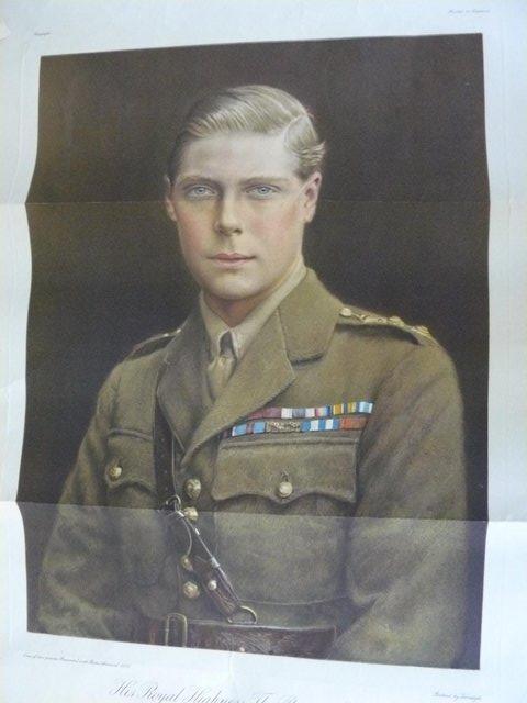 Preview of the first image of 1920 Pears Annual poster print Prince of Wales Edward VIII.