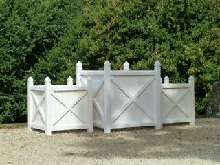 Image 2 of Wooden Versailles Style Planters