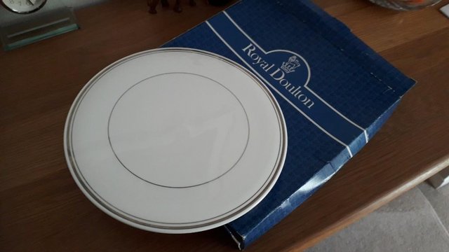 Preview of the first image of Royal Doulton Gateaux Plate as new.