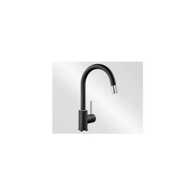Preview of the first image of BLANCO MIDA SINGLE LEVER KITCHEN TAP-ANTHRACITE BLACK.