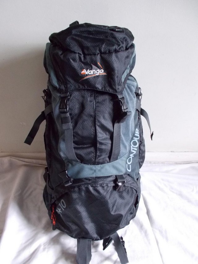 Preview of the first image of New Vango Contour 60:70L Rucksack Backpack.