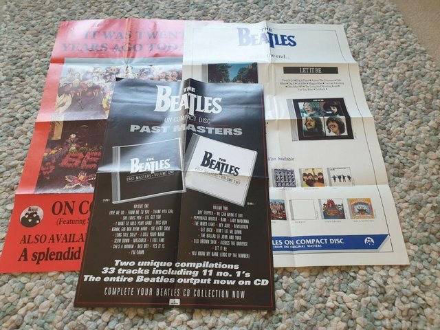 Preview of the first image of The Beatles Shop Promotional Posters.