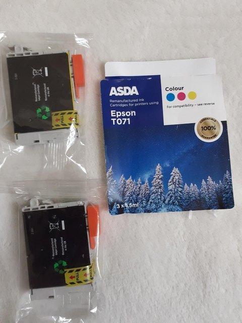 Preview of the first image of ASDA Ink Cartridges for Printers Using Epson T071.