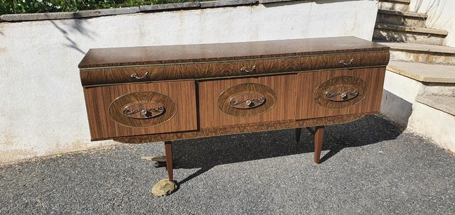 Preview of the first image of 1950s Retro Italian Credenza /Sideboard / Cocktail Cabinet.