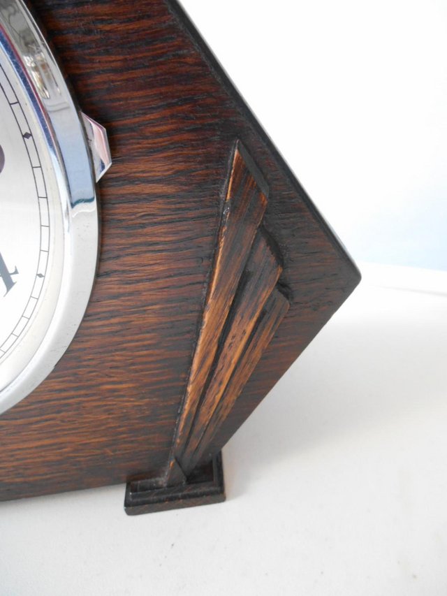 Image 3 of Enfield striking mantle clock.