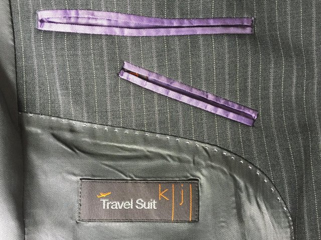 Image 2 of Karl Jackson 2-piece Crease-Resistant Travel Suit