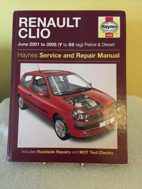 Preview of the first image of Haynes Workshop Manuals-Renault Clio.