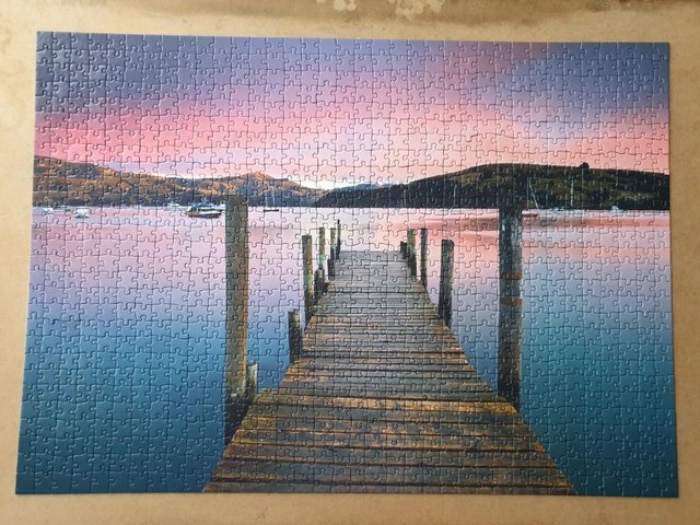 Image 2 of 1000 piece jigsaw called CANTERBURY, NEW ZEALAND.