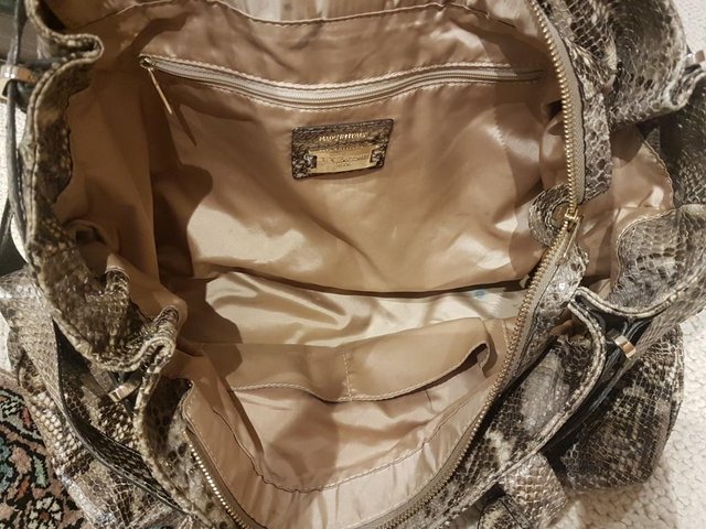 Image 2 of LK Bennett ‘Anna’ Snakeskin Leather Handbag